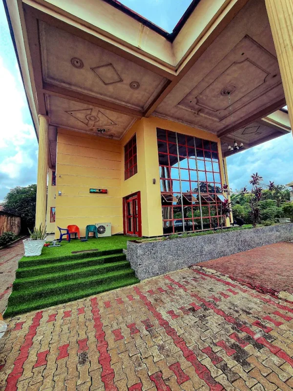 Massage clinic front view