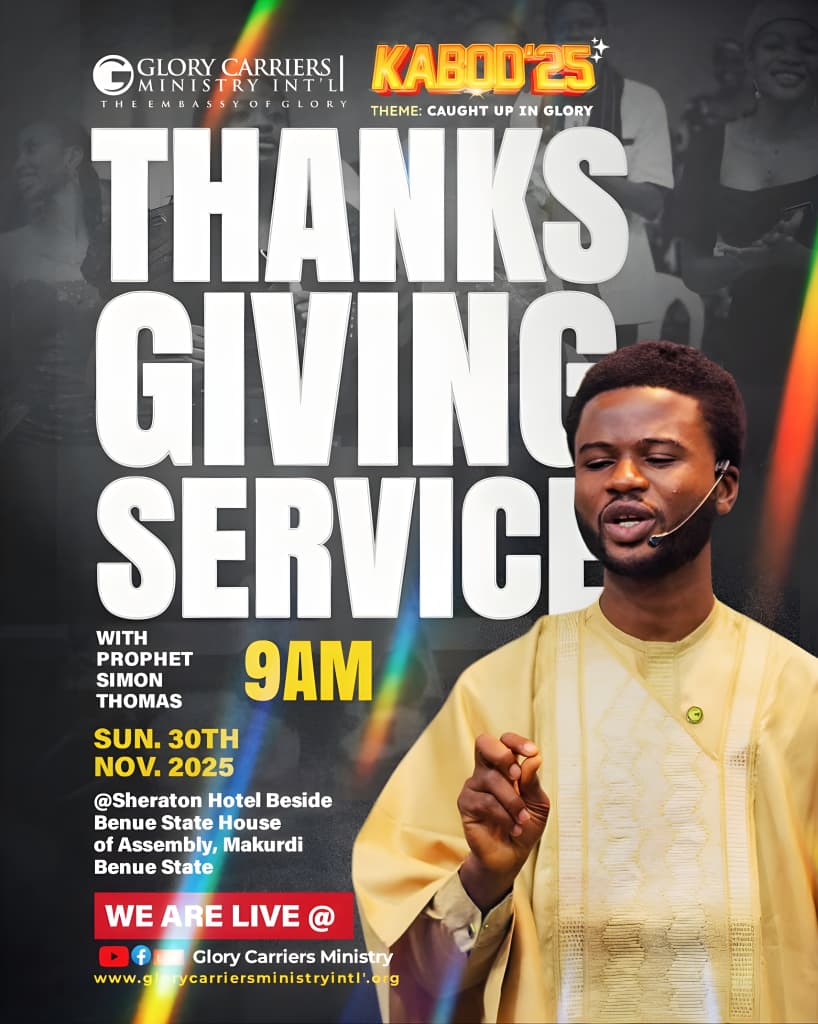 Caught Up In Glory   Thanksgiving   Kabod 2025   (301125)