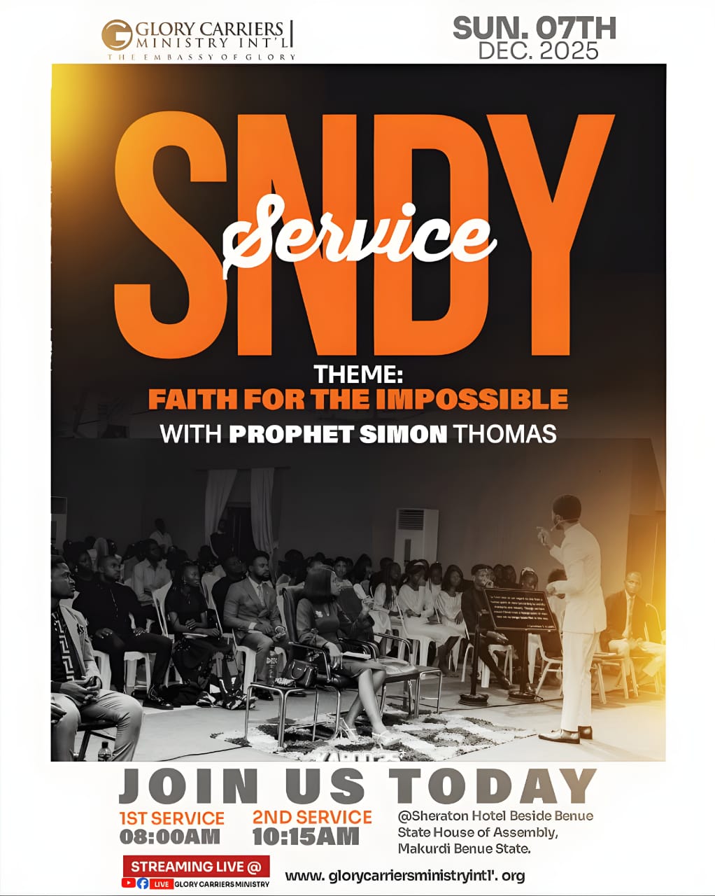 Faith For The Impossible   Part I   07122025