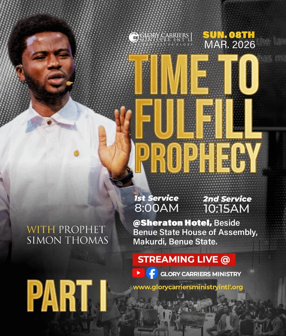 Time To Fufill Prophecy (08032026)