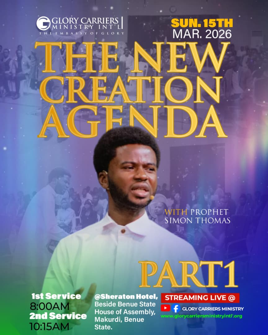 The New Creation Agender (15 03 26)