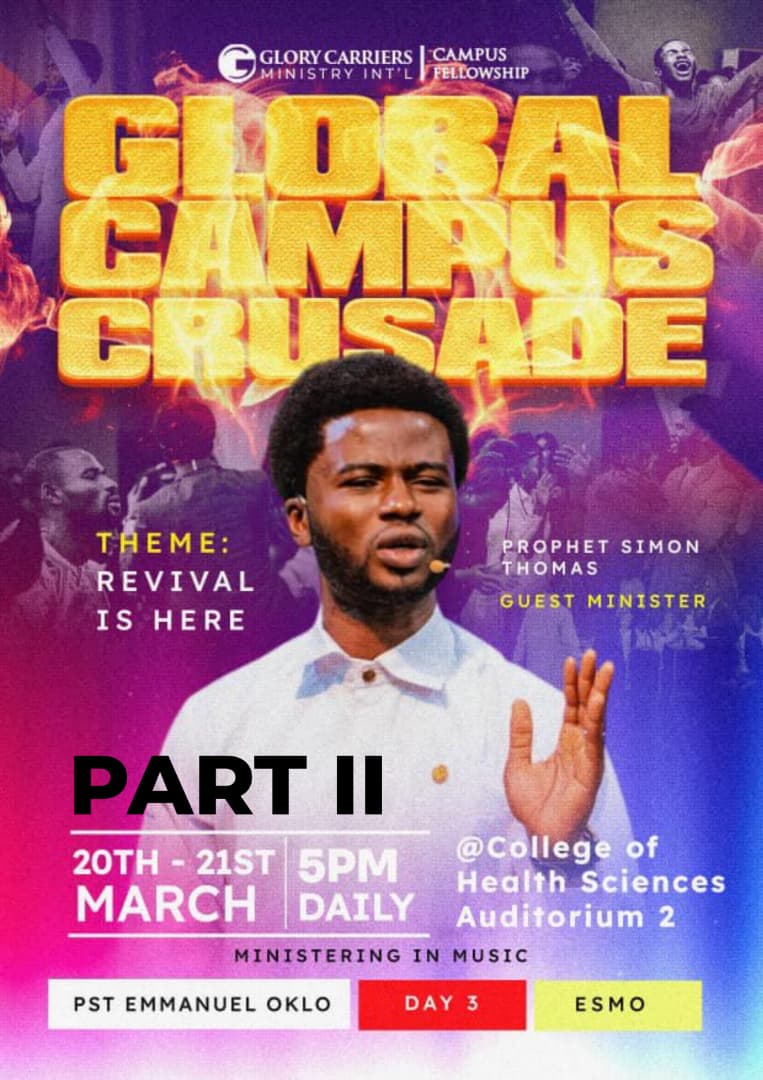 Global Campus Crusade Day 2 (21 03 2026)