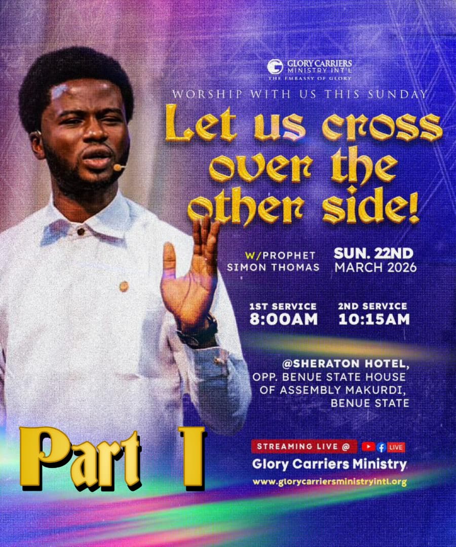 Let Us Cross Over TO The Other Side (22 03 2026)