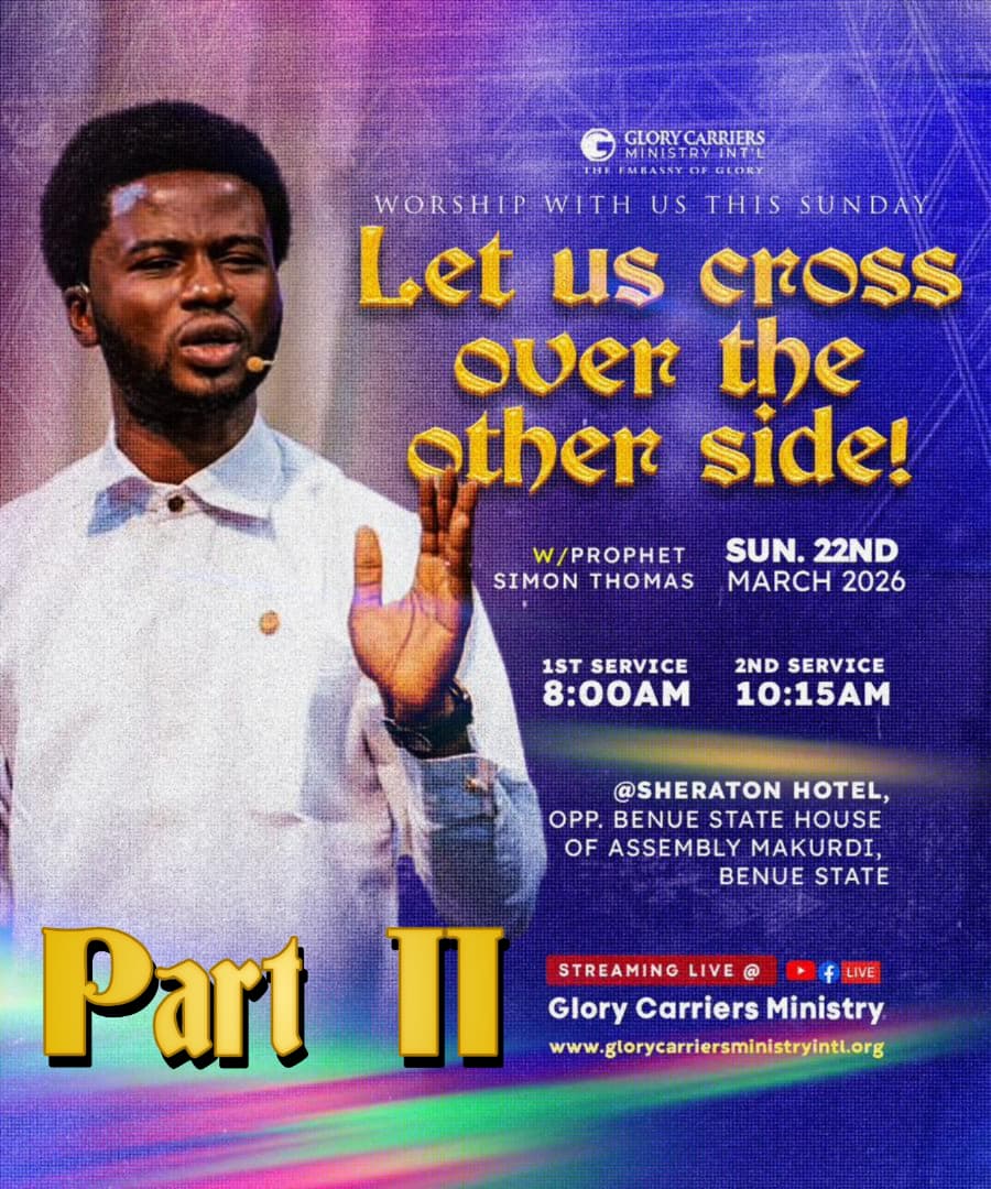 Let Us Cross Over To The Other Side II (22 03 2026)