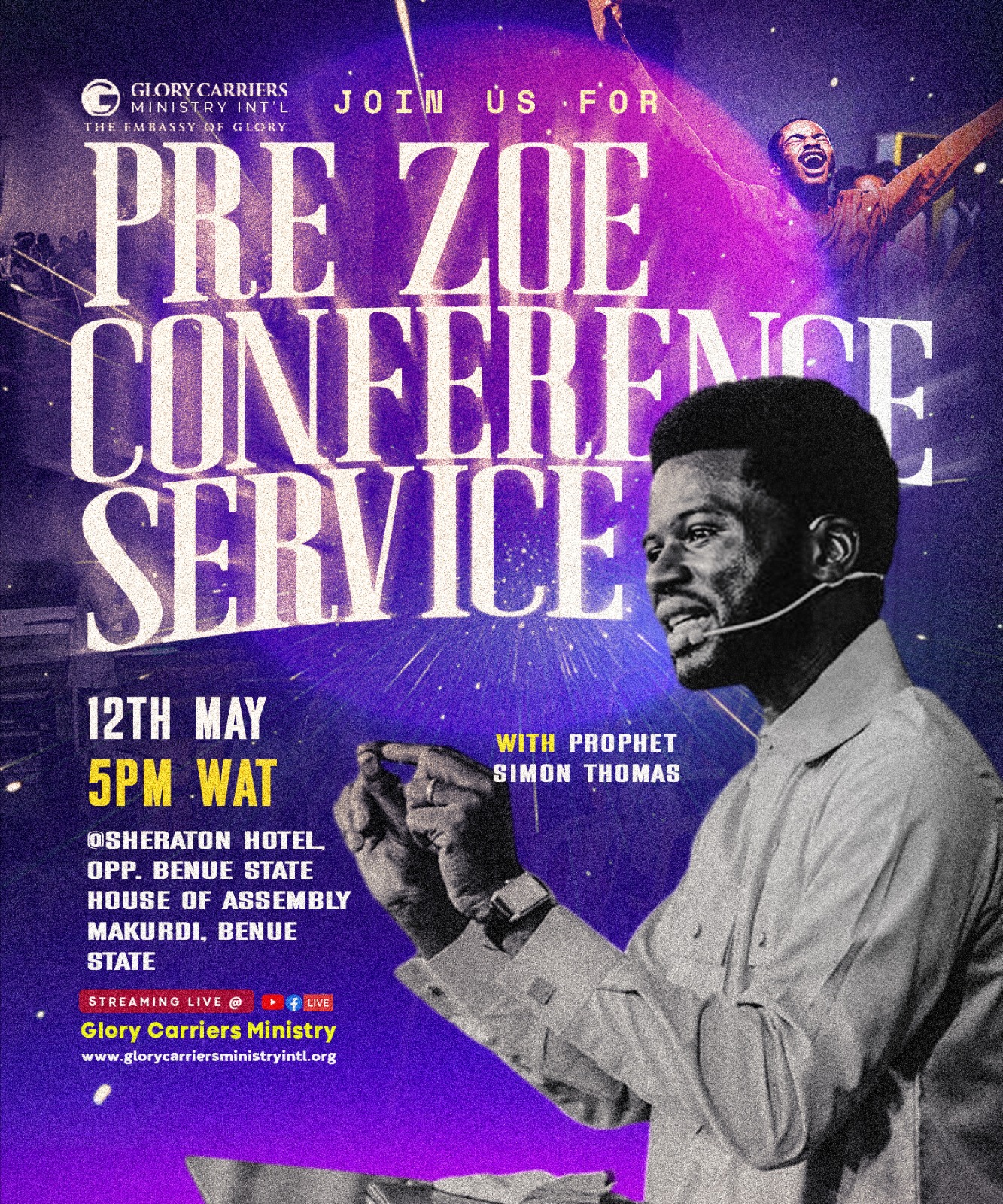 Pre Zoe Conference Service (12 05 26)