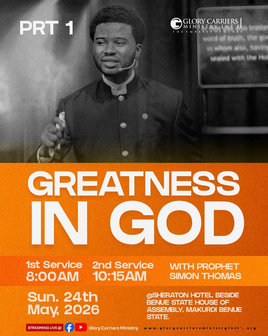 Greatness In God (24-05-26)
