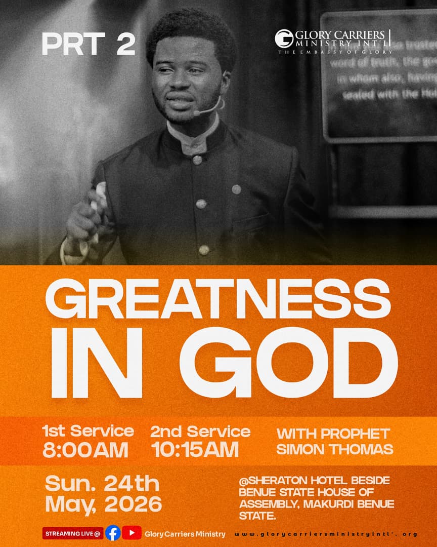 Greatness In God II (24-05-26)