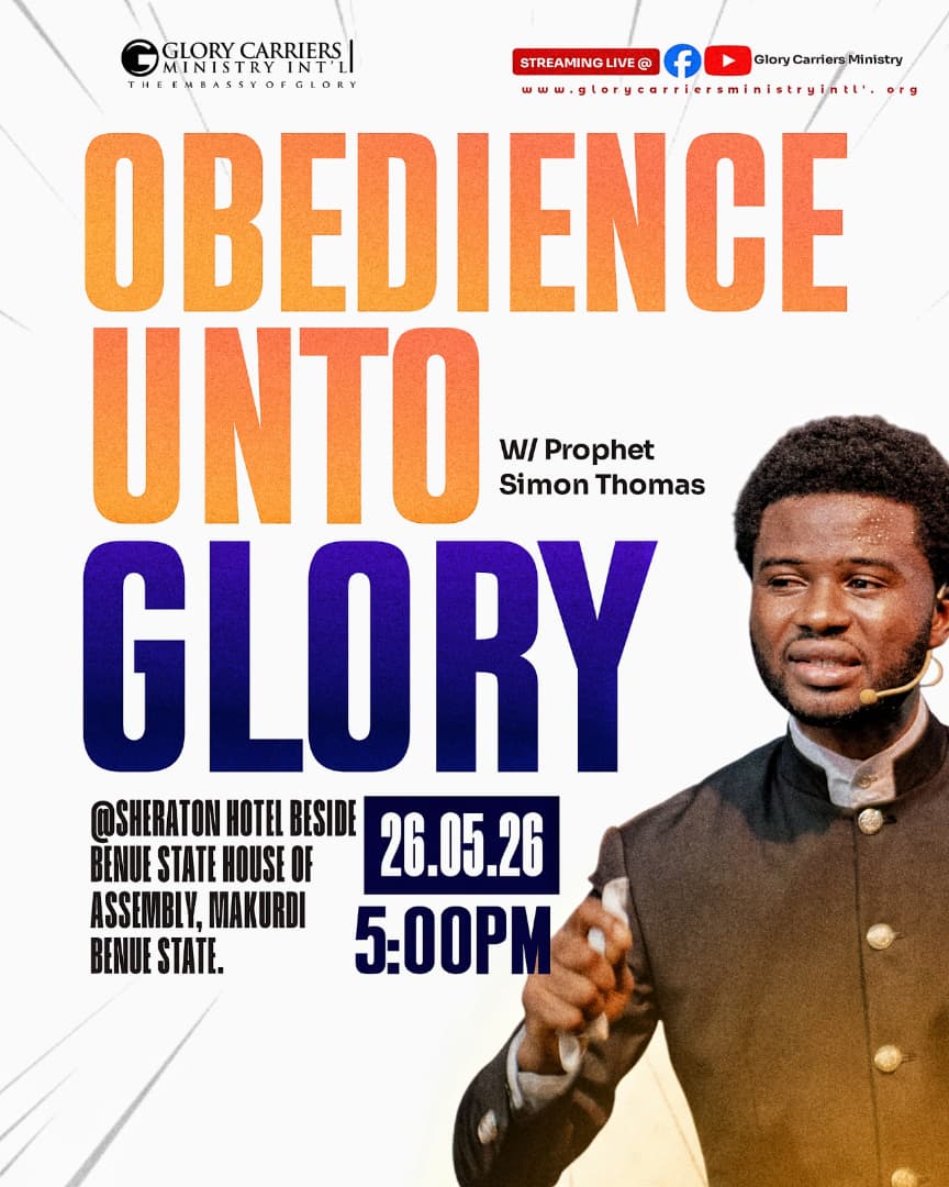 Obedience Unto Glory (26-05-26)