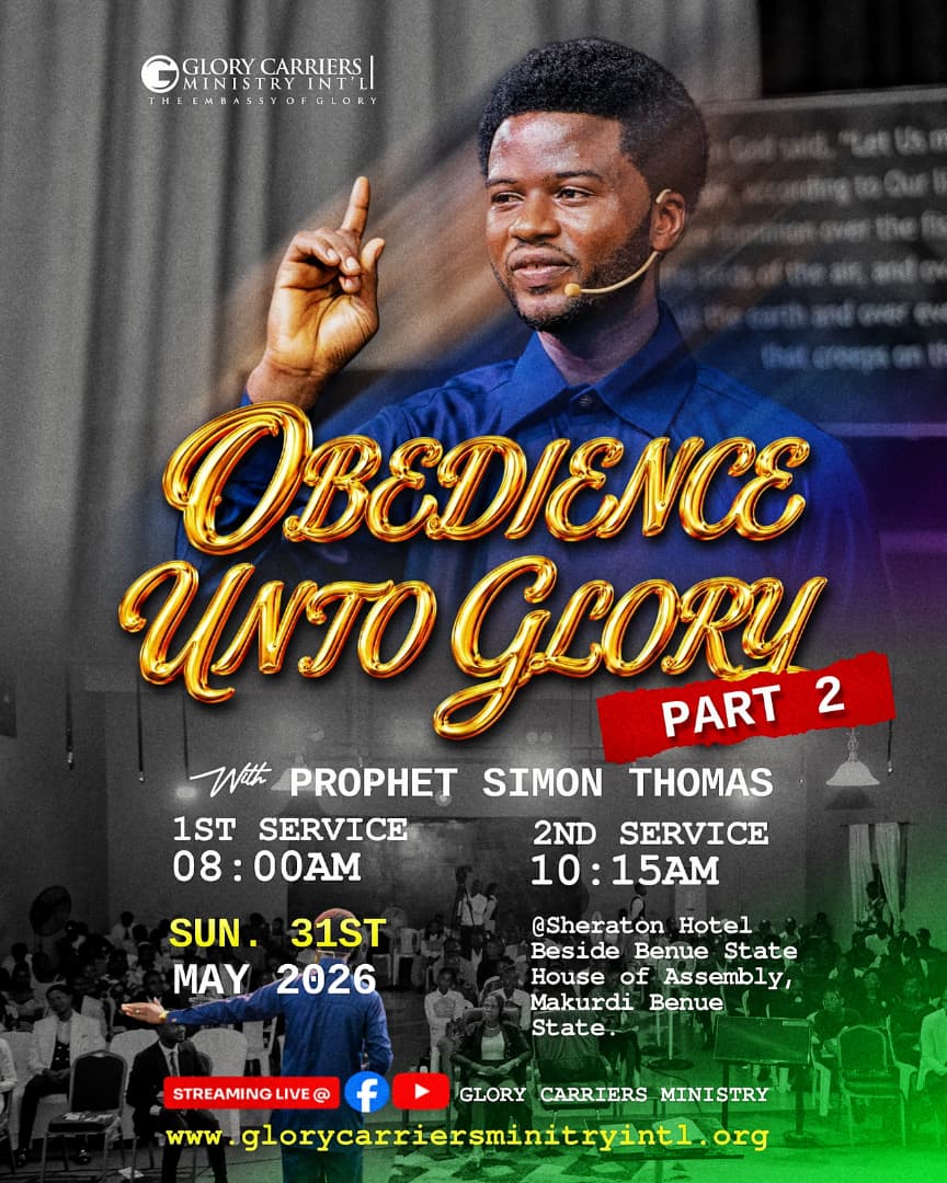 Obedience Unto Glory II (28-05-26)