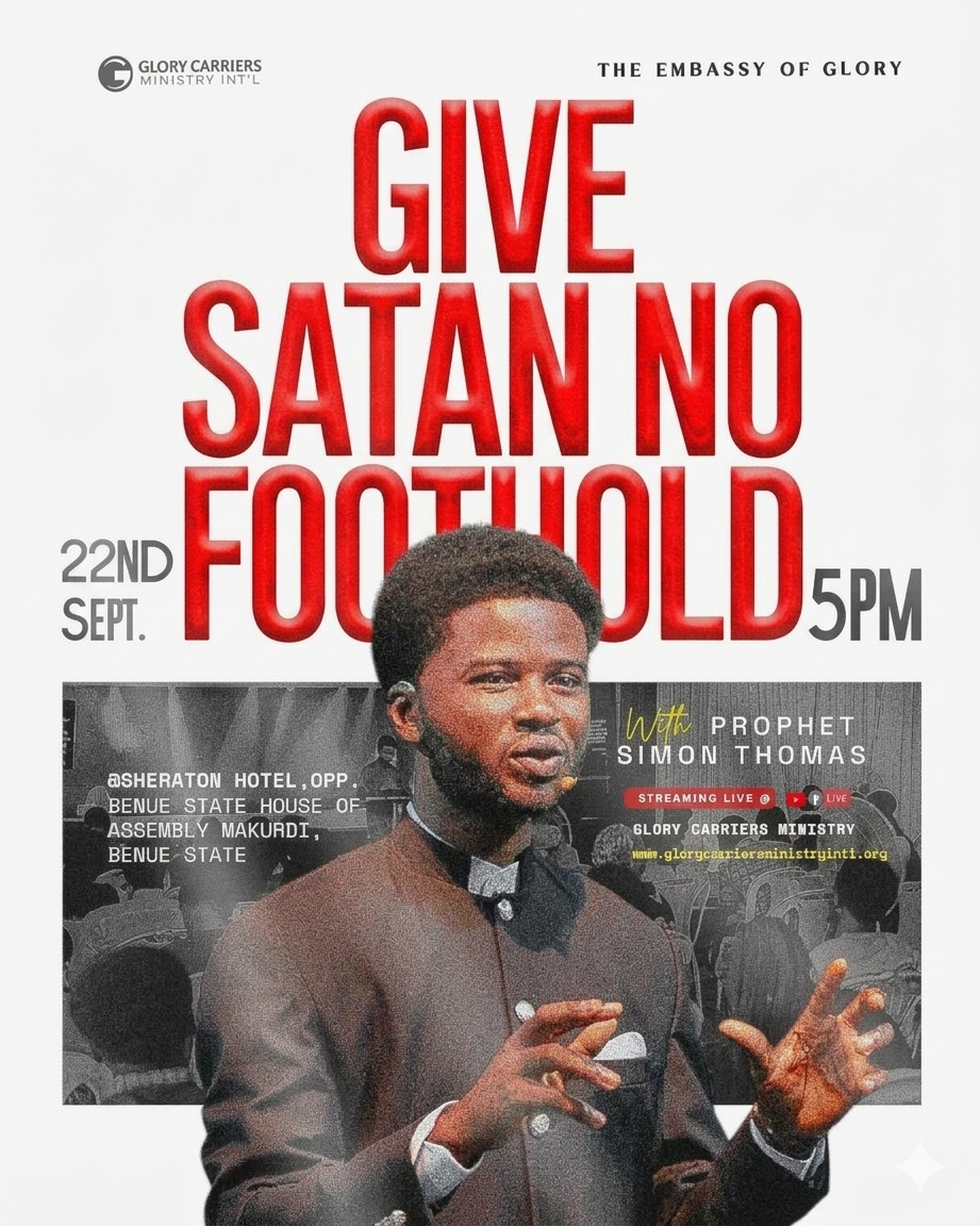 Give satan no Foothold (22-09-26)