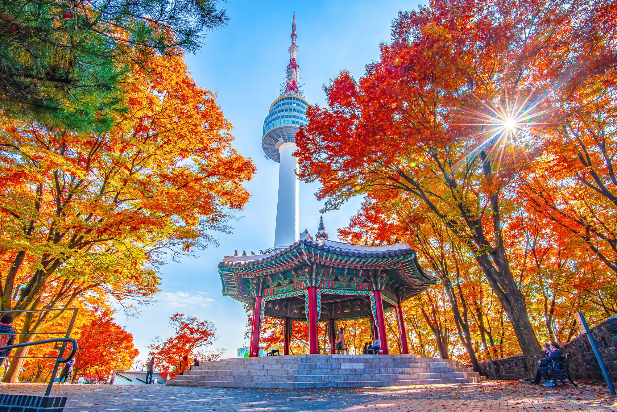 Tháp Namsan ở Seoul, Hàn Quốc - Đặt vé máy bay Eva Air, eva ảiline