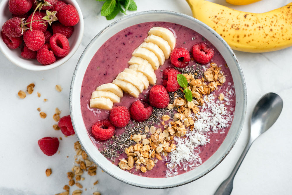 Smoothie bowl ventre léger