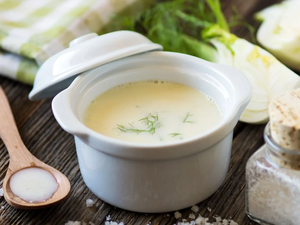 Velouté fenouil courgette pomme de terre