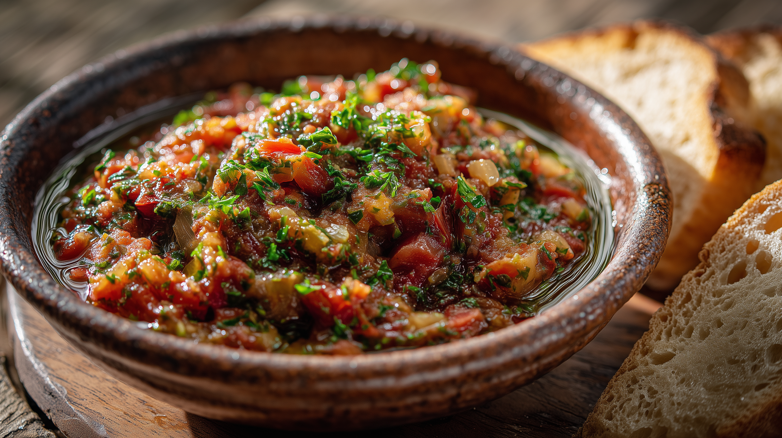 Zaalouk d'aubergines marocain