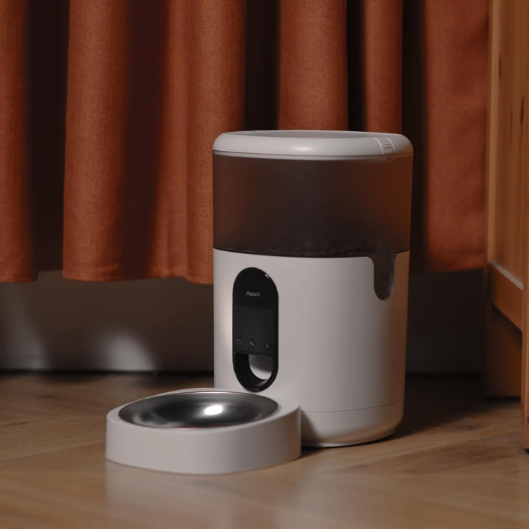 Hrănitor inteligent Aqara Pet Feeder C în casă - hrănire automată animale cu control aplicație
