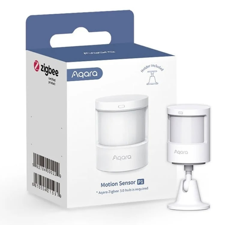 Senzor mișcare Aqara P1 - ambalaj cu conținut complet și compatibilitate Zigbee 3.0