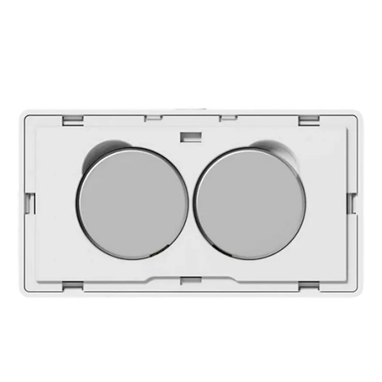 Senzor calitate aer Aqara TVOC - spate cu suport de perete și compatibilitate HomeKit