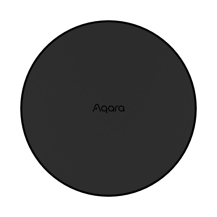 Hub inteligent Aqara M2 - vedere de sus cu LED indicator și Zigbee 3.0