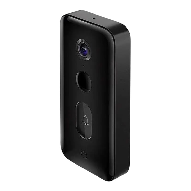 Sonerie video Xiaomi Smart Doorbell 3S montată exterior - unghi 120° și rezistență IP65