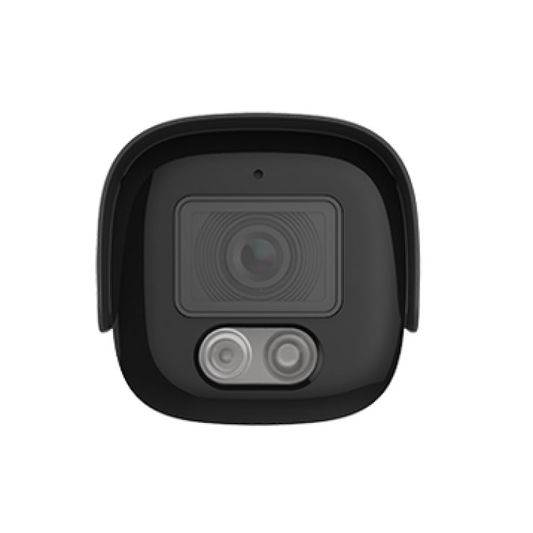 Cameră IP Tiandy TC-C32QN V4.2 - vedere frontală cu LED-uri Tri-Light și lentilă 2.8mm