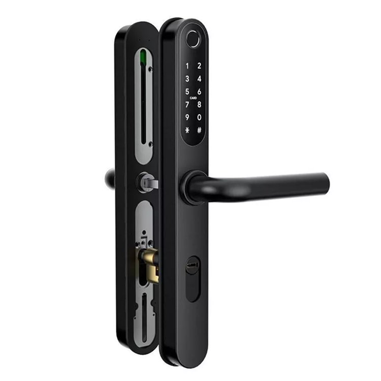 smart lock TTLock S2 maner lateral sectiune