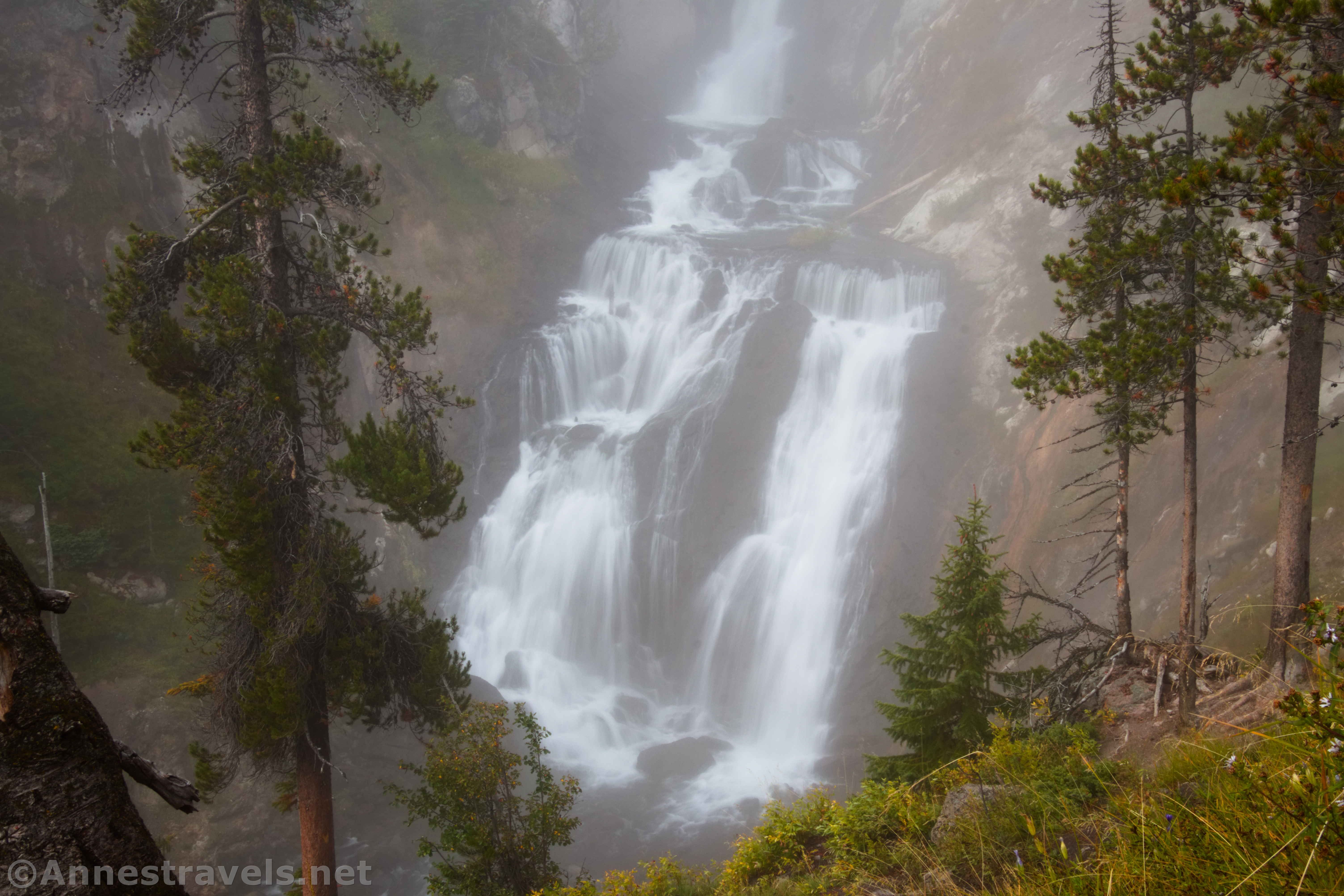 Mystic Falls from the Mystic Creek Trail, Yellowstone National Park, Wyoming