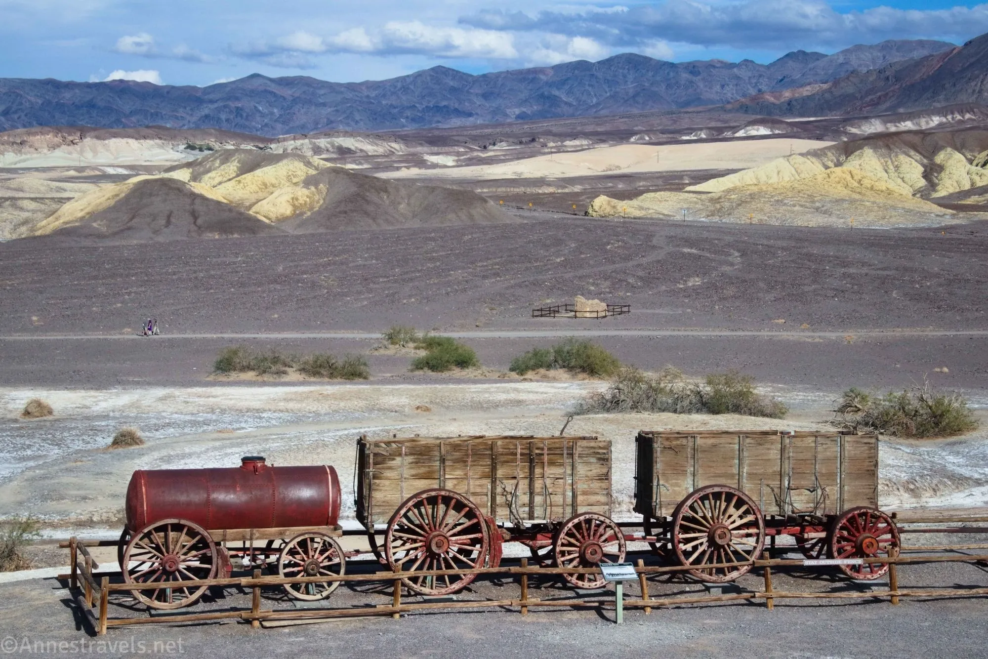 Harmony Borax Works Wagons, Death Valley National Park, California