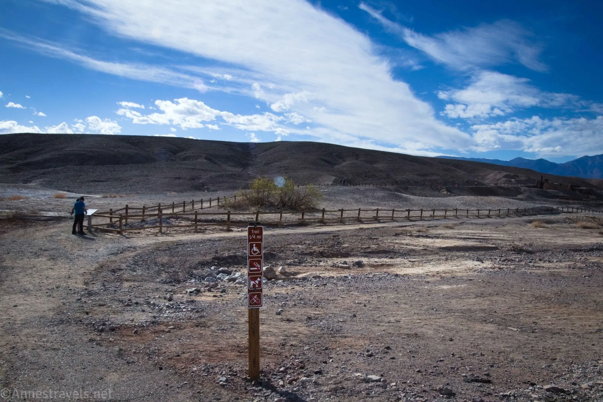Harmony Borax Works Trailhead, Death Valley National Park, California