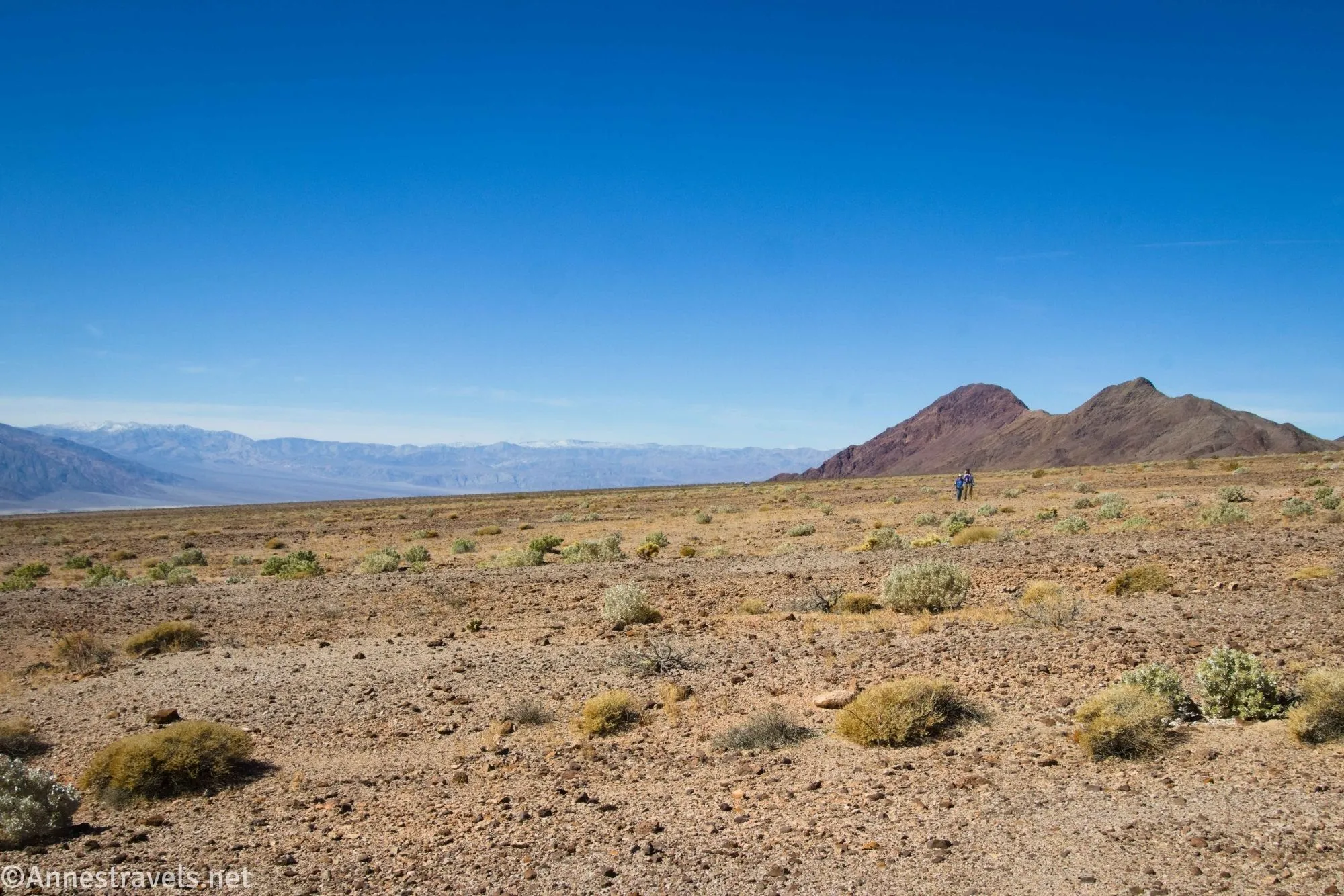 Death Valley Buttes while walking to Monarch Canyon, Death Valley National Park, California
