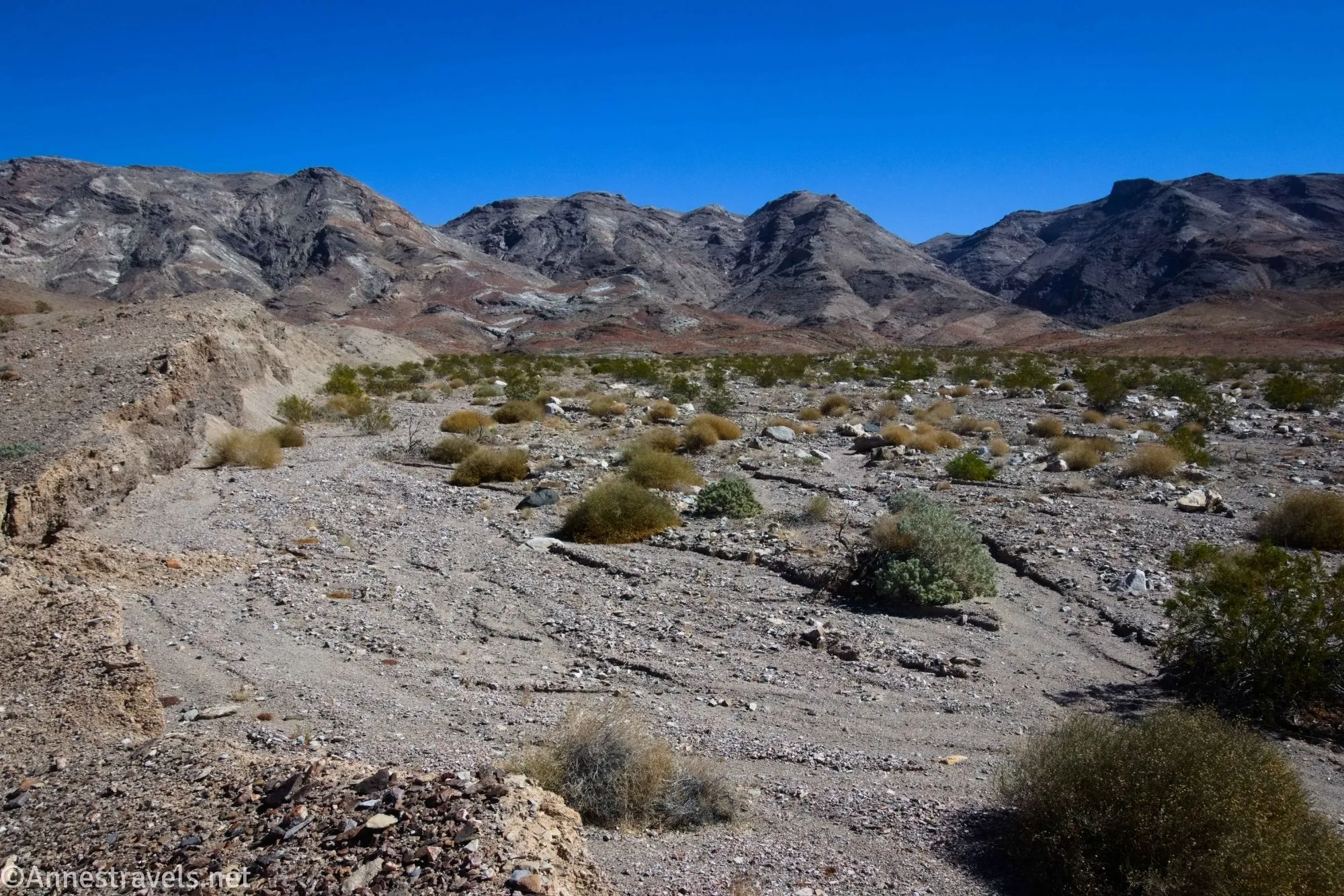 Monarch Canyon wash, Death Valley National Park, California