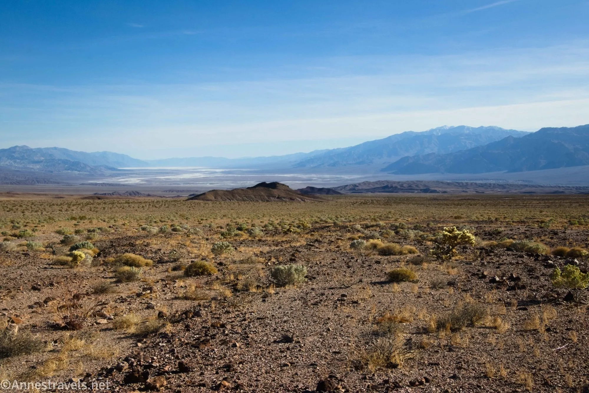 Death Valley from the route to Monarch Canyon, Death Valley National Park, California