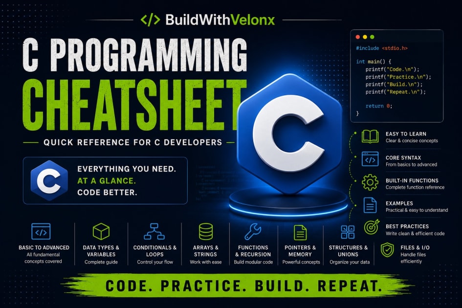 C programming cheatsheet