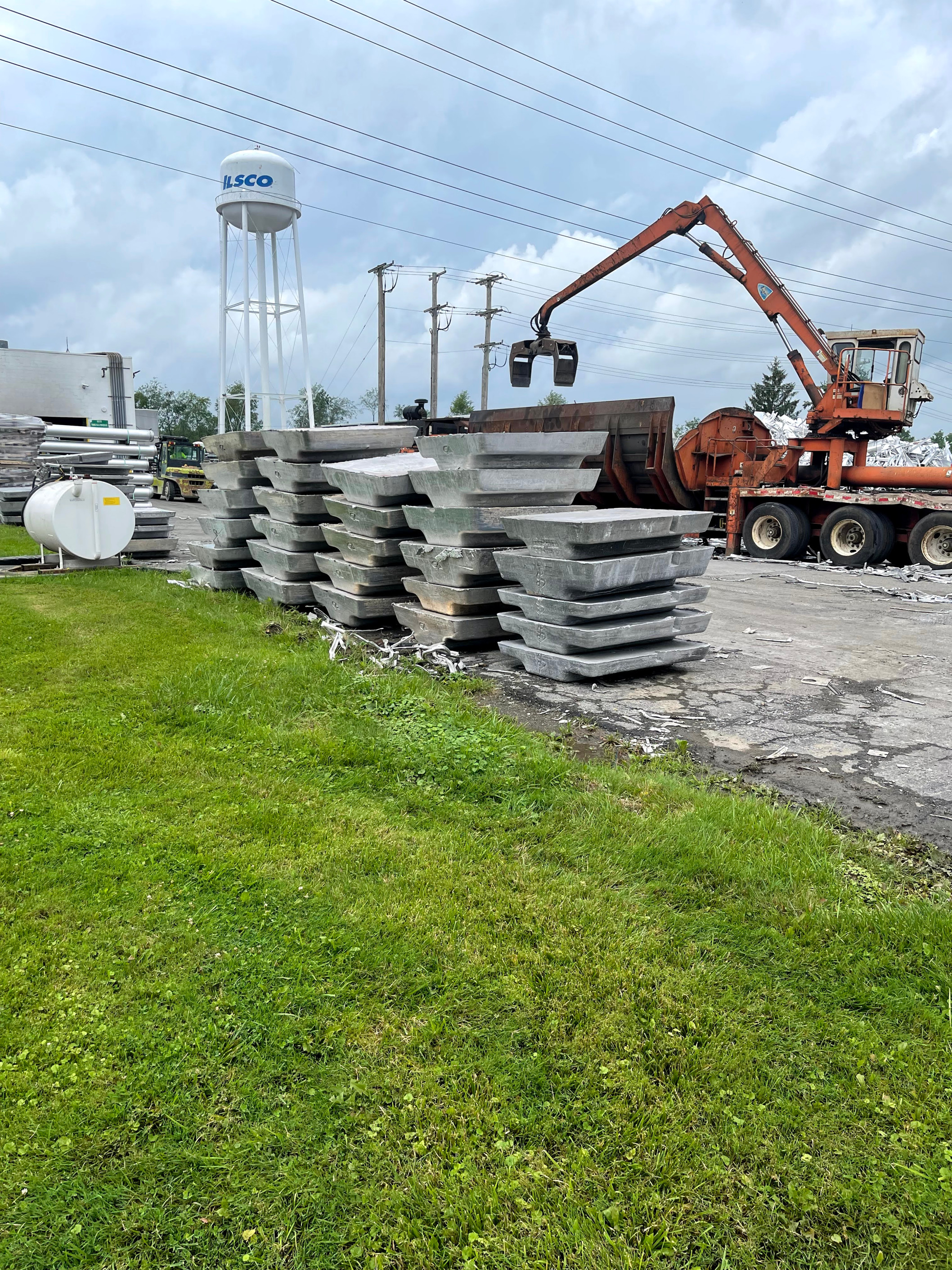 Local industrial site showing our help with the local economy