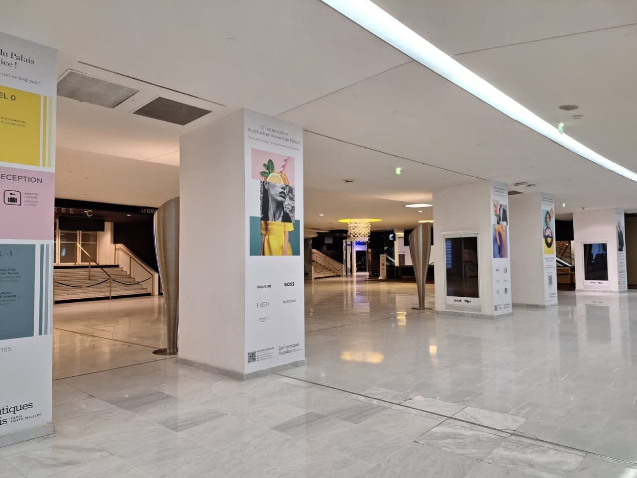 Marquage et Signalétique au Palais des Congrès de Paris
