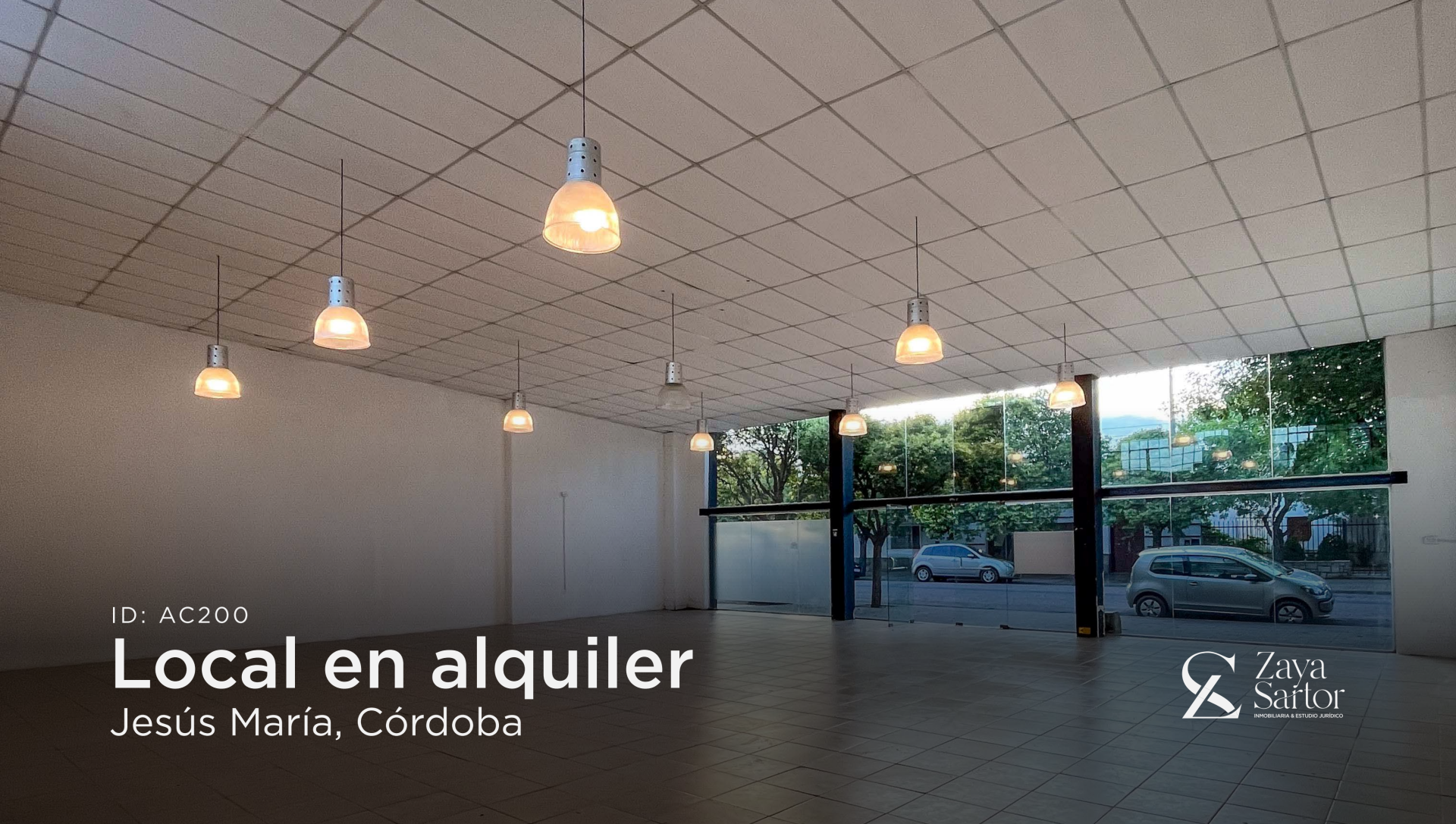 Local en alquiler en Jesús María | 189 m², vidriera y excelente ubicación — Jesús María, Córdoba