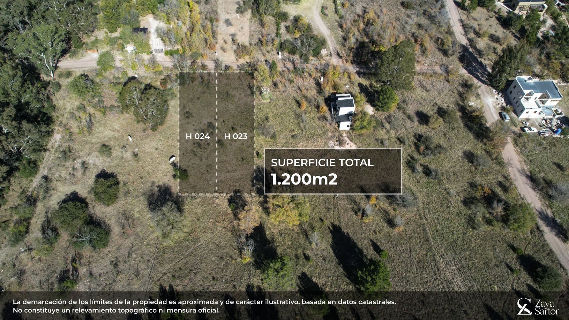 Lote de 1200 M² en Lote Pueblo Cumbre Mza H Lts 23-24 | La Cumbre Córdoba - foto 1