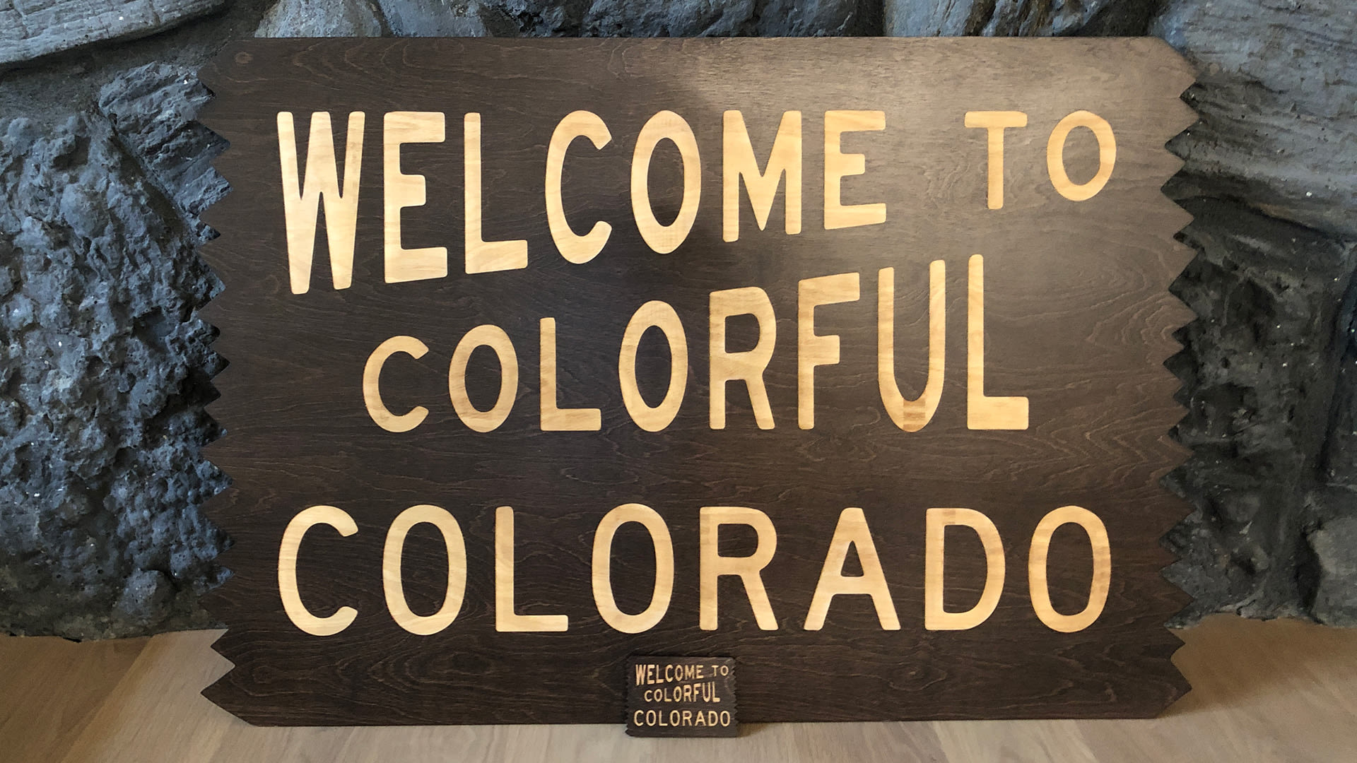 Welcome to Colorado Sign
