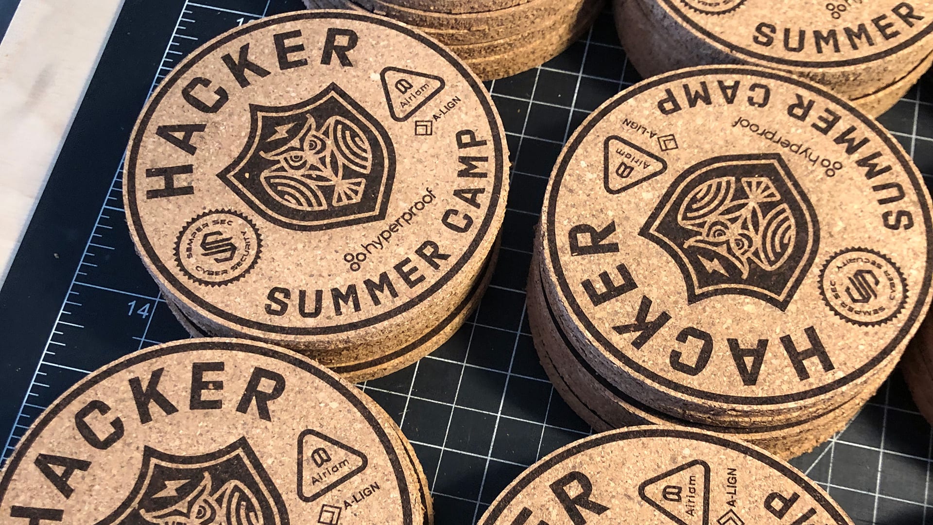 Branded Cork Coasters