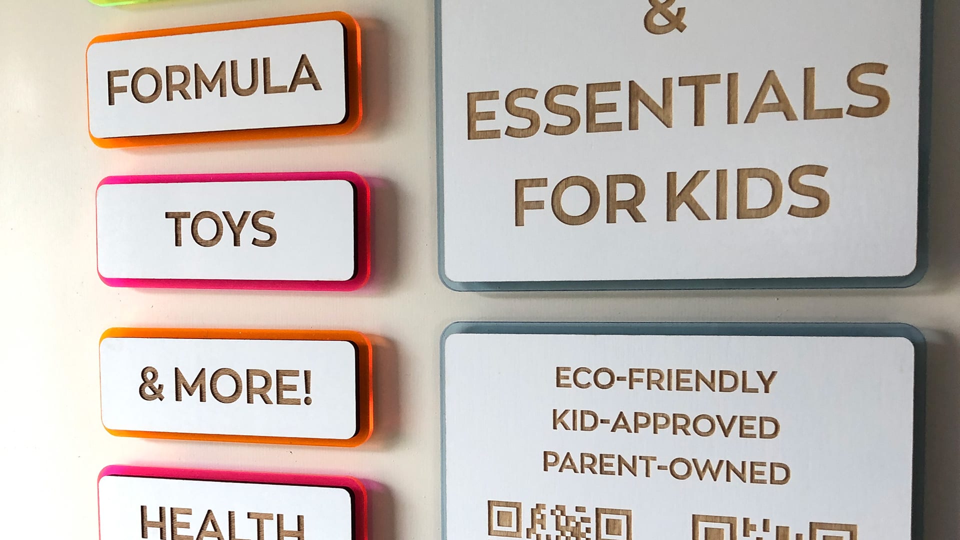 Kiosk Signage