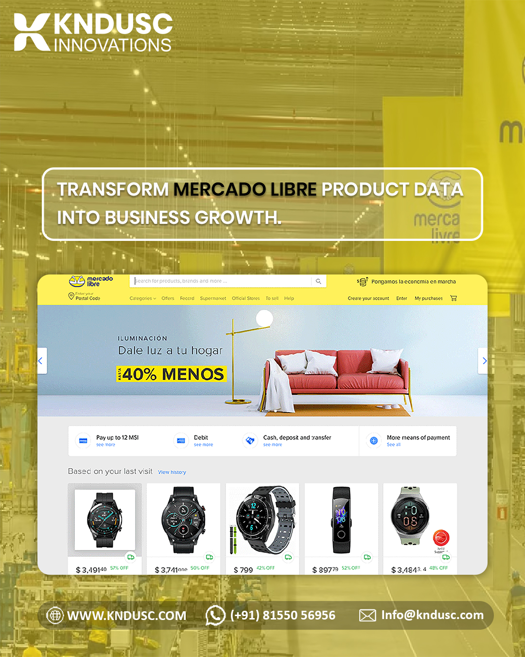 Transform Mercado Libre Product Data into Business Growth with Advanced Data Scraping Solutions