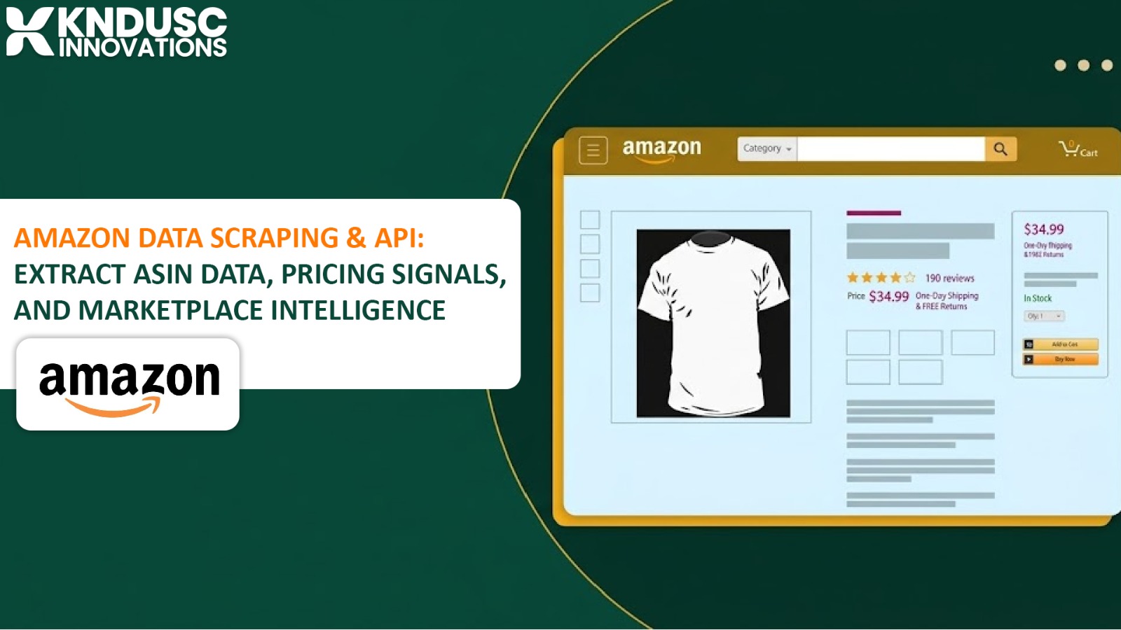 Amazon Data Scraping and API: Extract ASIN Data, Pricing Signals and Marketplace Intelligence