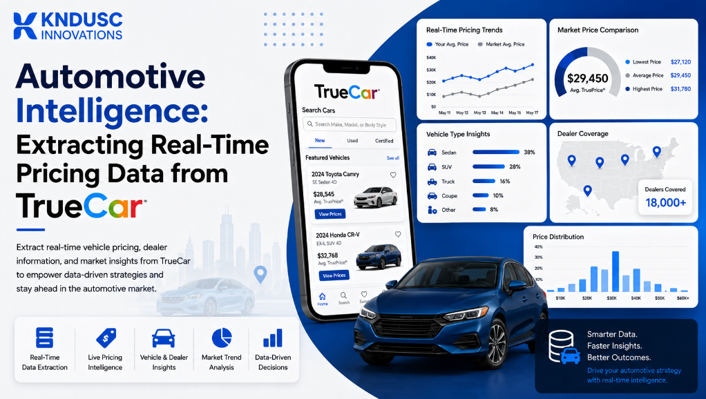Automotive Intelligence: Extracting Real-Time Pricing Data from TrueCar
