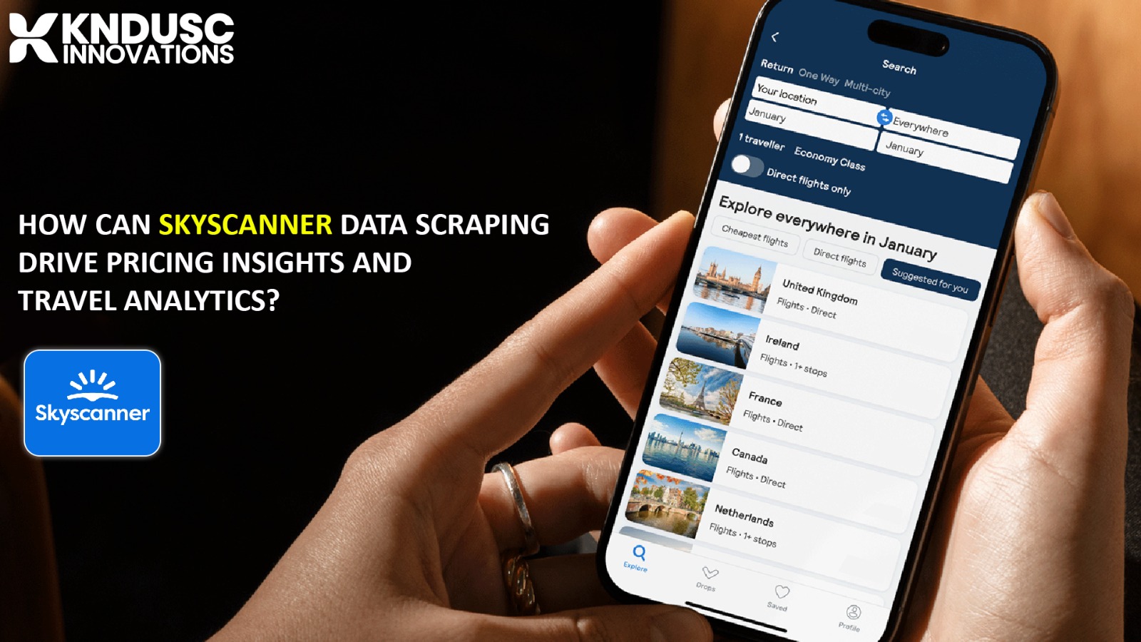 How Can Skyscanner Data Scraping Drive Pricing Insights and Travel Analytics?