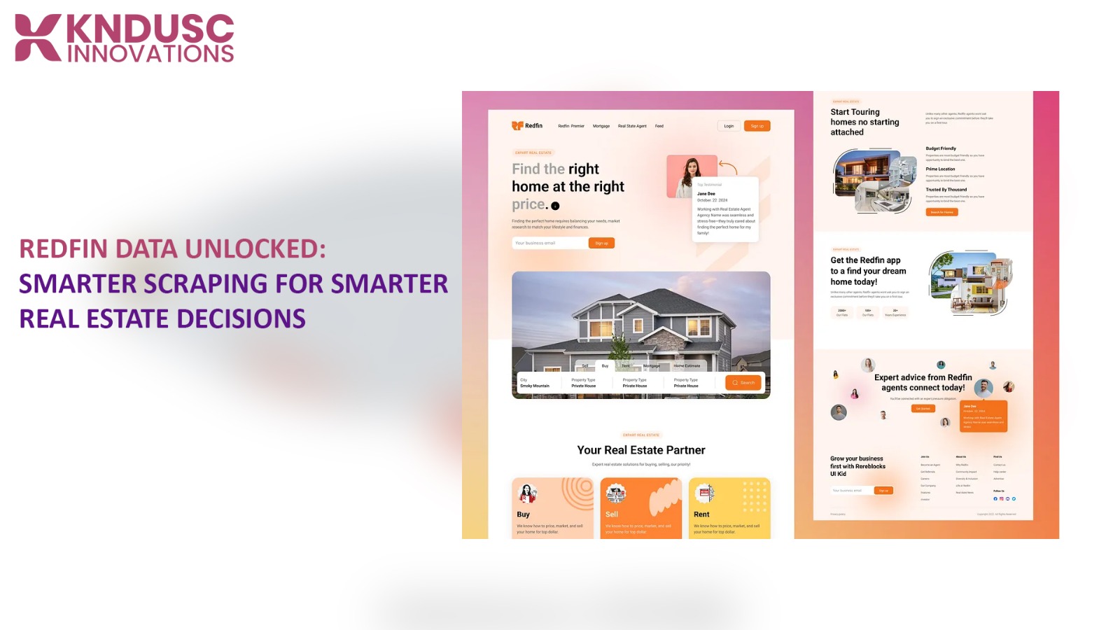 Redfin Data Unlocked: Smarter Scraping for Smarter Real Estate Decisions