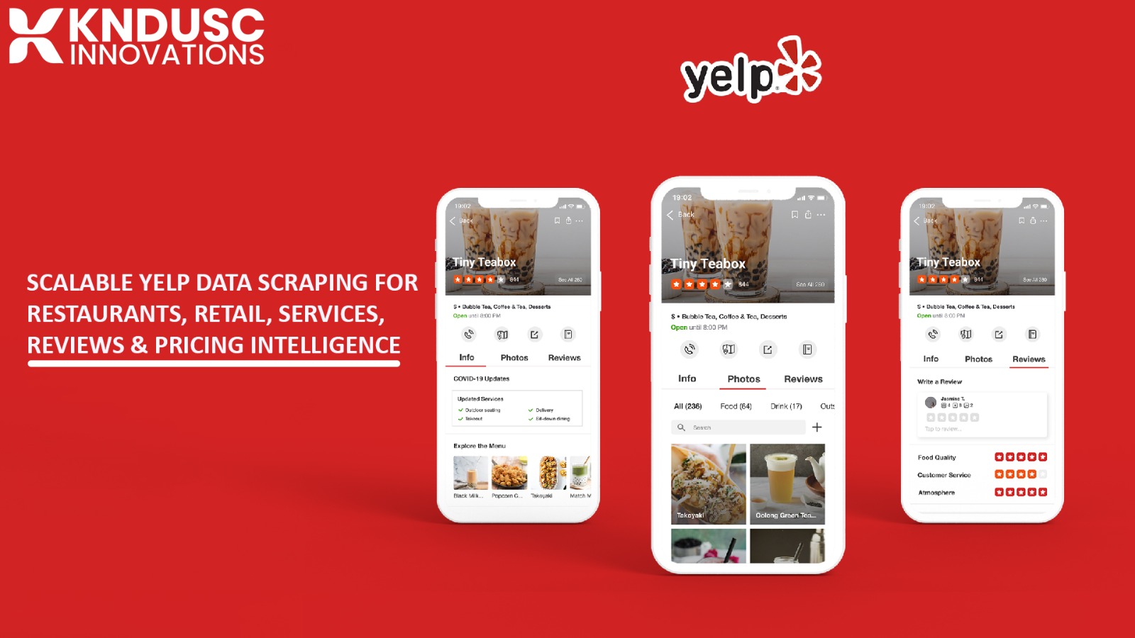 Scalable Yelp Data Scraping for Restaurants, Retail, Services, Reviews & Pricing Intelligence