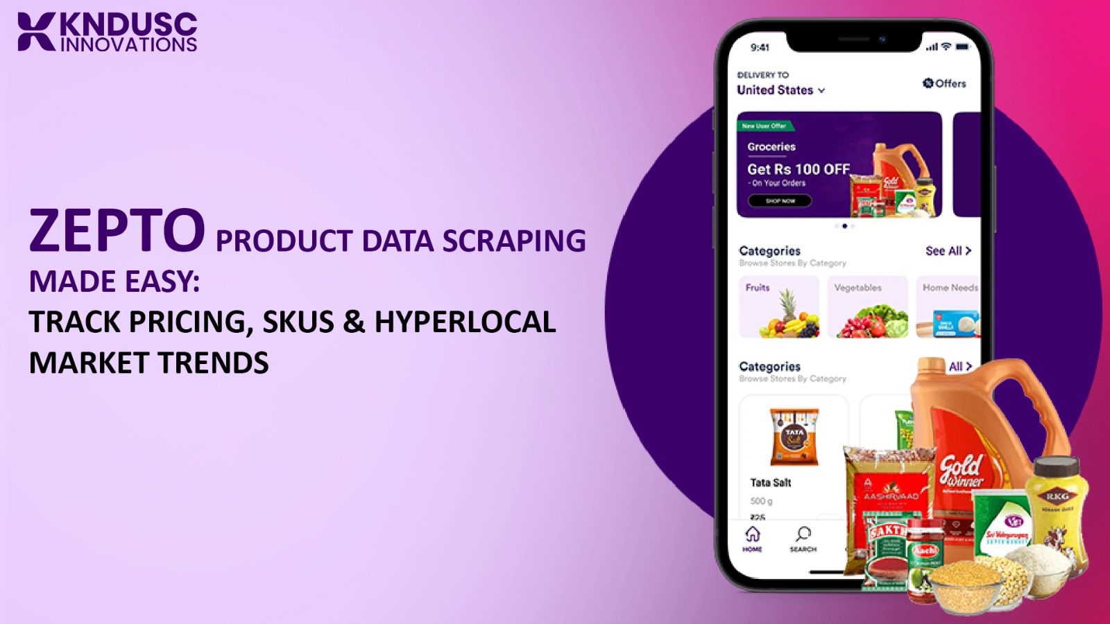 Zepto Product Data Scraping Made Easy: Track Pricing, SKUs & Hyperlocal Market Trends