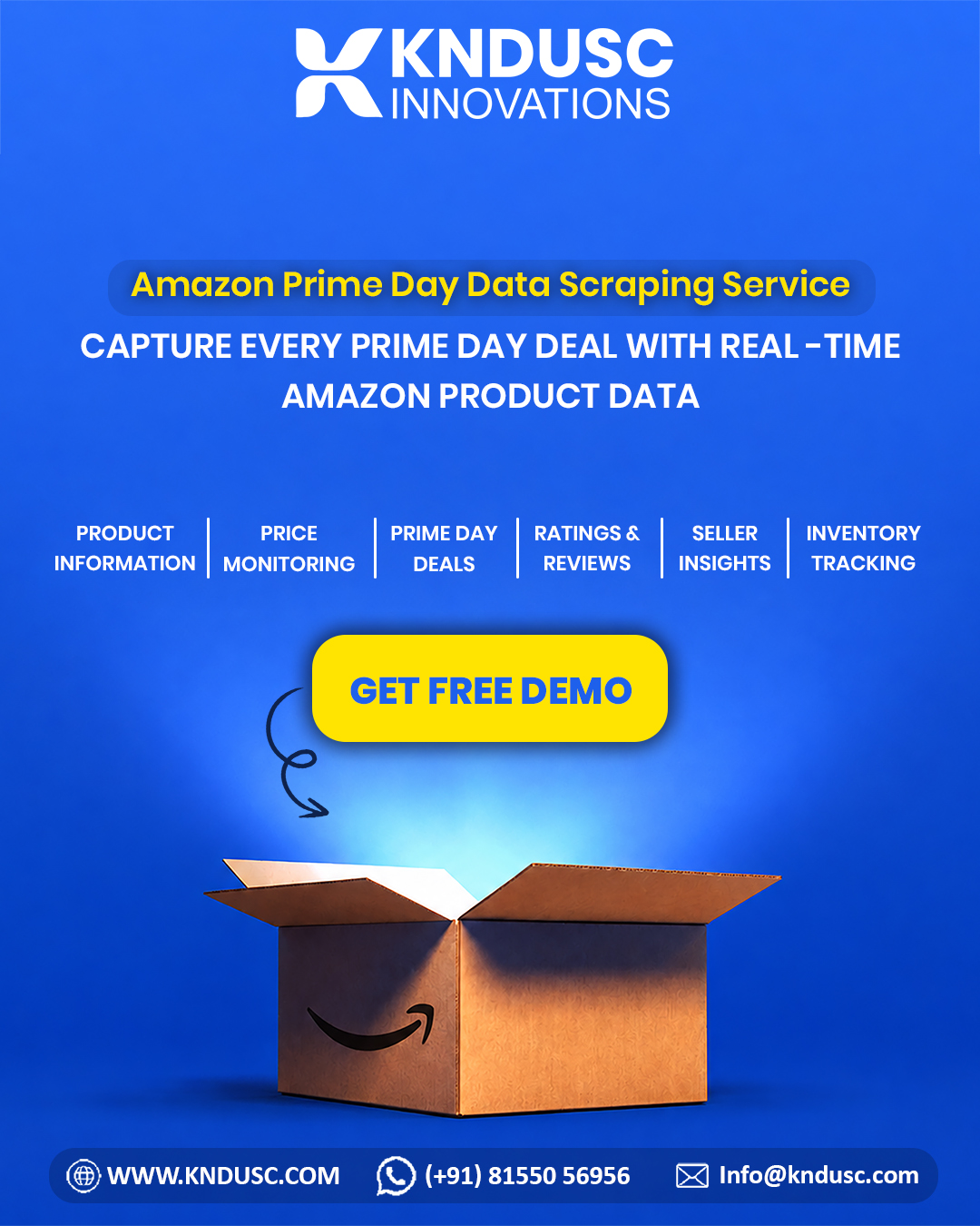 Amazon Prime Day Data Scraping Service: Capture Real-Time Product Data for Smarter eCommerce Decisions