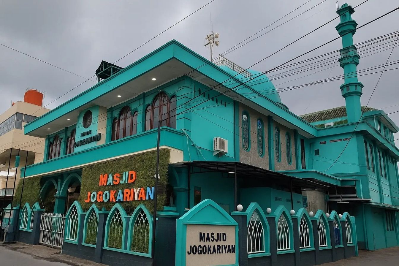 Depan Masjid Jogokariyan