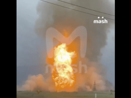Аномальная жара спровоцировала мощный взрыв на газохранилище