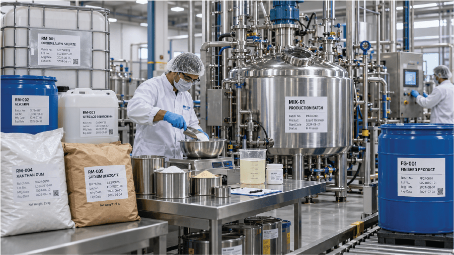 How to Track Material Consumption in Process Manufacturing ERP